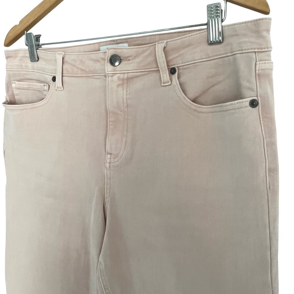 Pistola Jennifer Skinny Jeans Cut Hem Light  Pink Size 32 Style #P6822FTN-PHW